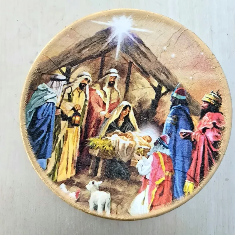 Farfurie decorativă de perete-Ceramică Marginea