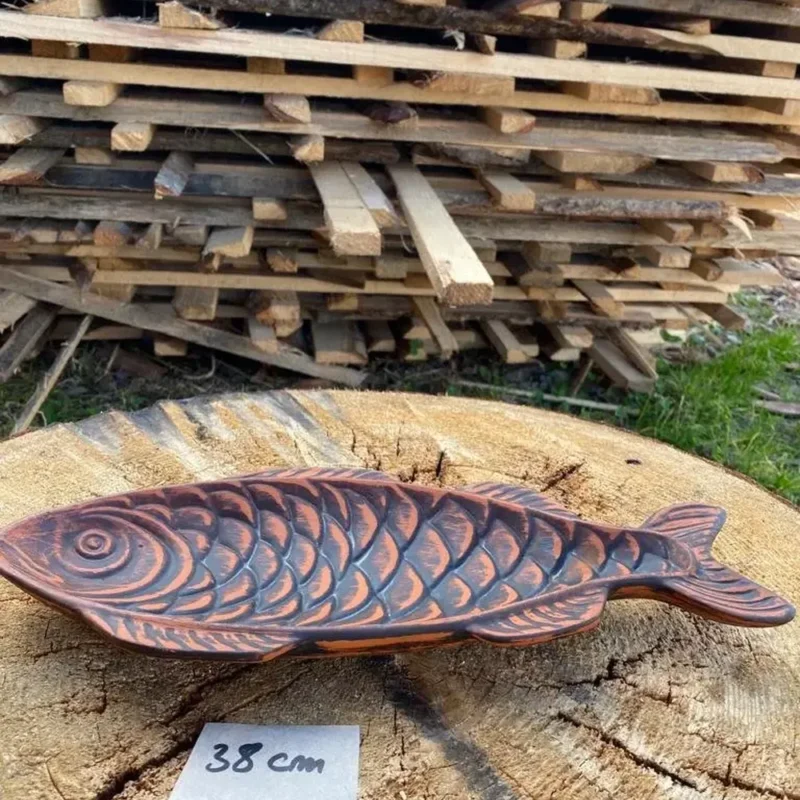 Platou peste 38 cm-Ceramică Marginea