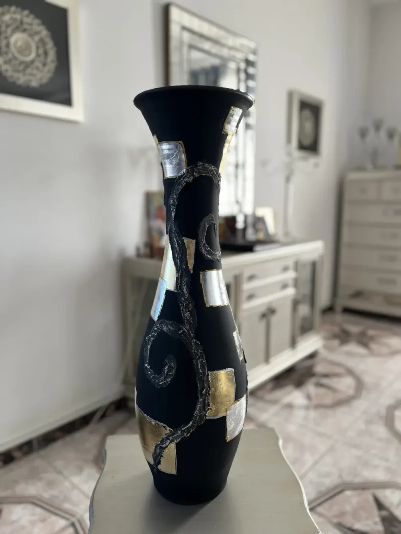 Vază de podea 70 cm-Ceramică Marginea