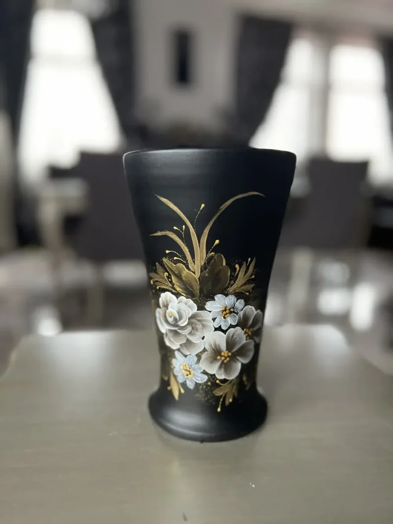 Vază pahar-Ceramică Marginea
