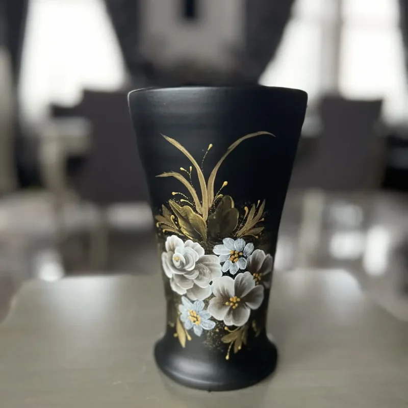 Vază pahar-Ceramică Marginea