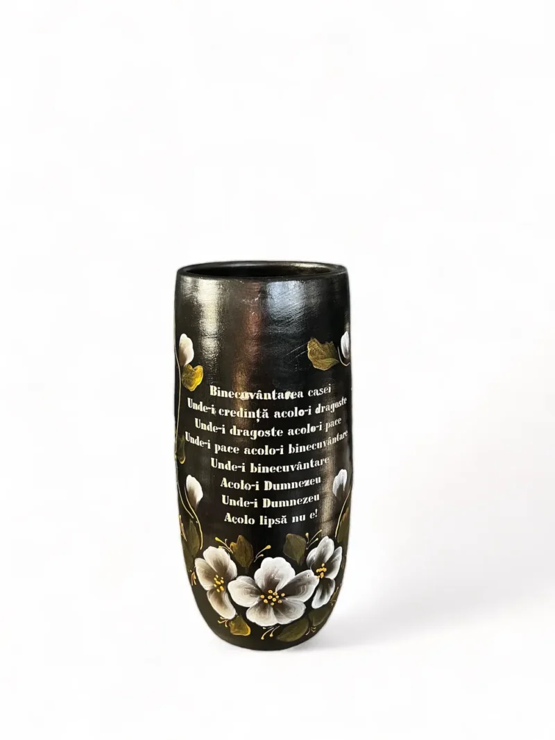 Vază medie “Binecuvântarea Casei”-Ceramică Marginea